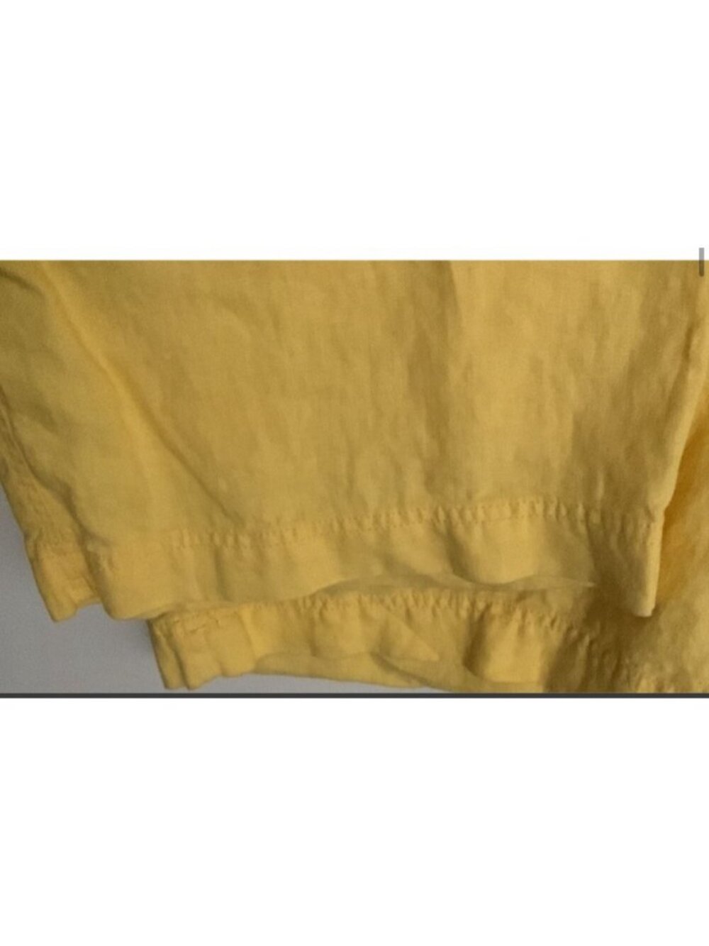 INC International Concepts Womens Yellow Linen Pants Size 14 - Picture 7 of 12